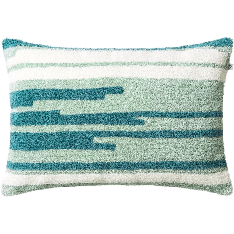 Stripe Asis Kissenbezug 40x60 cm, Aqua / Sky Blue