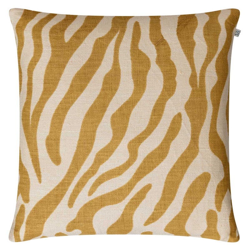 Zebra Kissenbezug 50x50 cm, Spicy Yellow