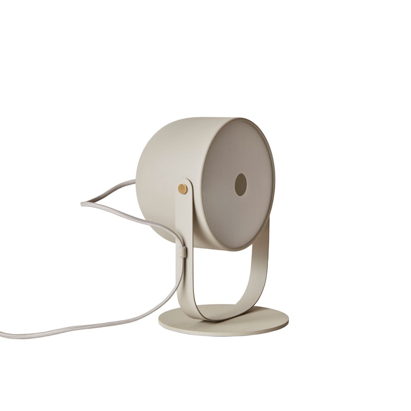Svejk 18 Tischlampe, Beige/Messing
