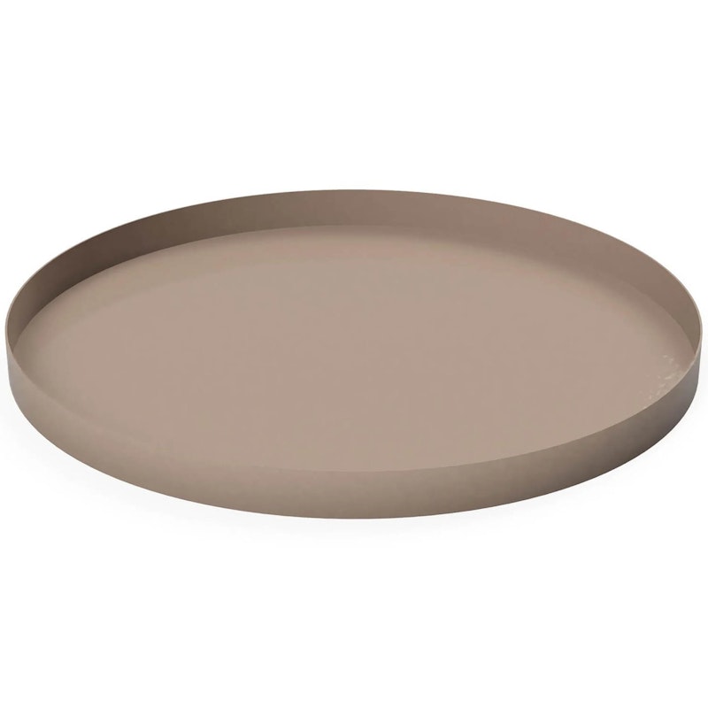 Circle Tablett 30 cm, Taupe