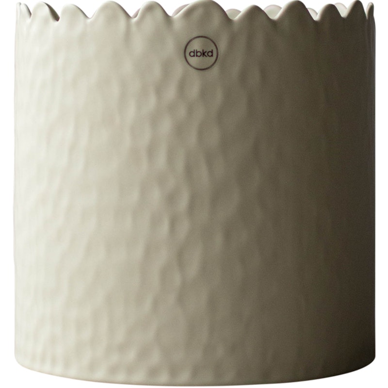 Flowery Topf Ø20 cm, Creme