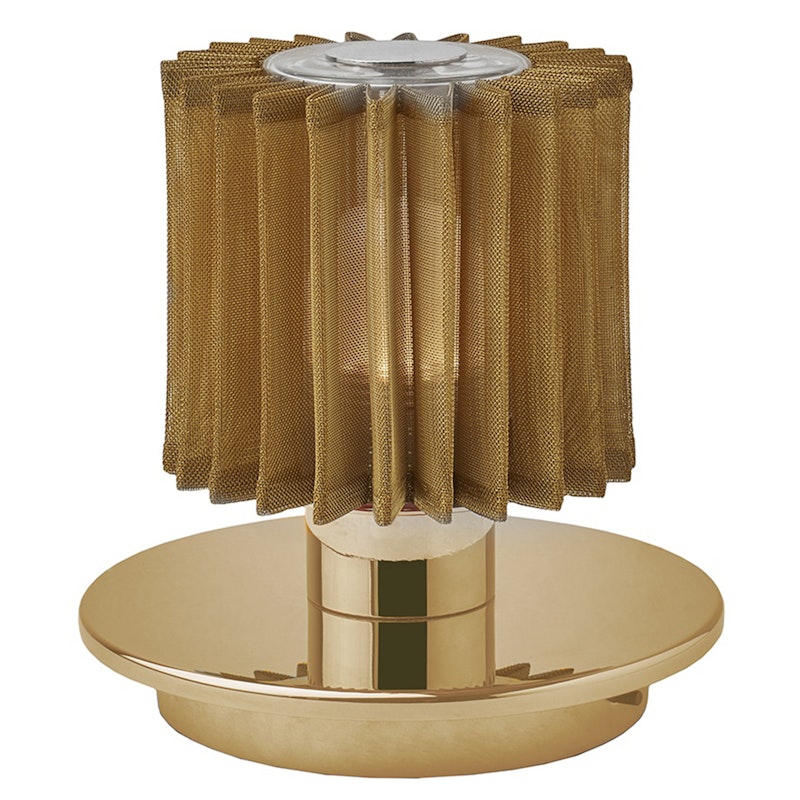 In The Sun Tischlampe Tragbar, Gold