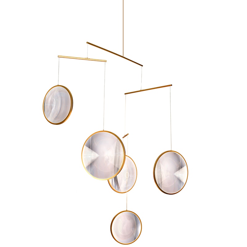 Focus X5 Kronleuchter, Gold