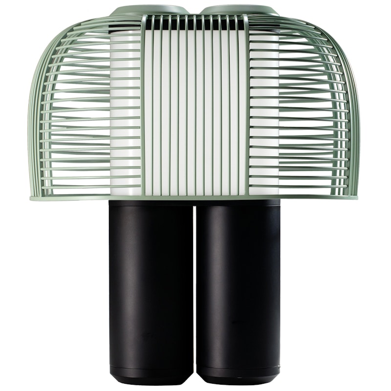 Yasuke Tischlampe, Schwarz / Grün