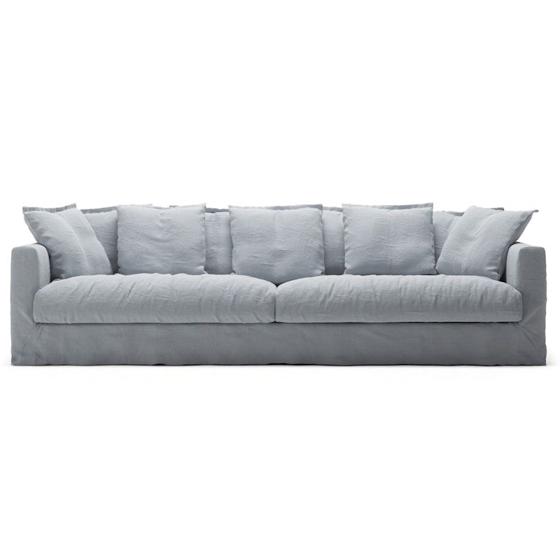 Bezug Für Le Grand Air 4-Sitzer-Sofa Leinen, Nordic Sky