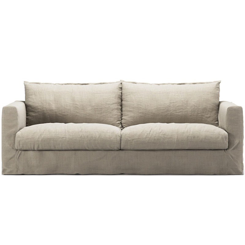 Bezug Für Le Grand Air Nou 3-Sitzer-Sofa Leinen, Natural Blonde