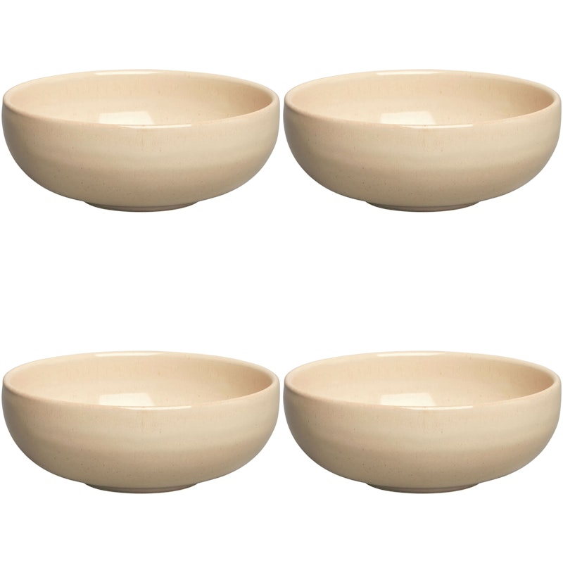 BON Schüssel 12 cm 4-er Set, Beige