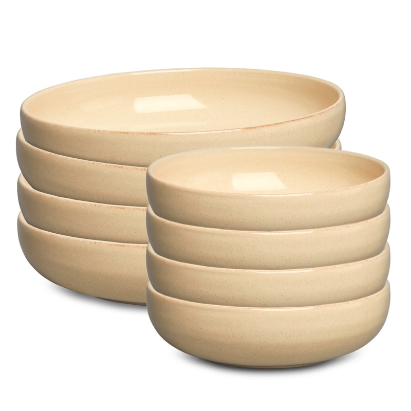 BON Starter-Set Schüsseln 8-er Set, Beige