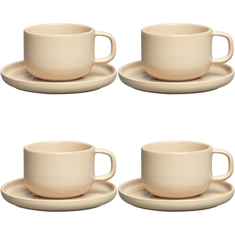 BON Teetasse 4-er Set, Beige