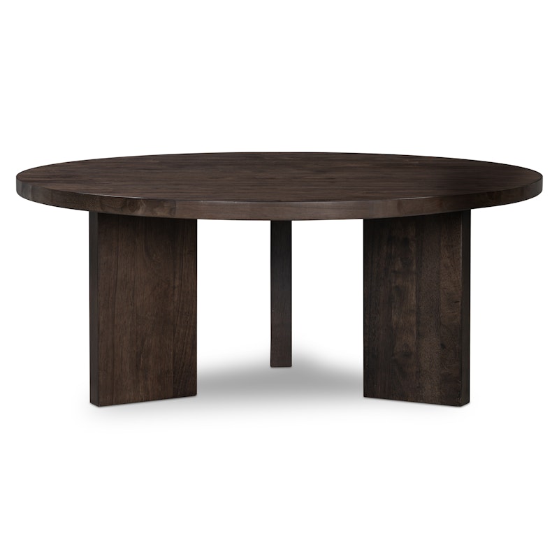 Eden Coffee Table 90 cm, Dark Oak