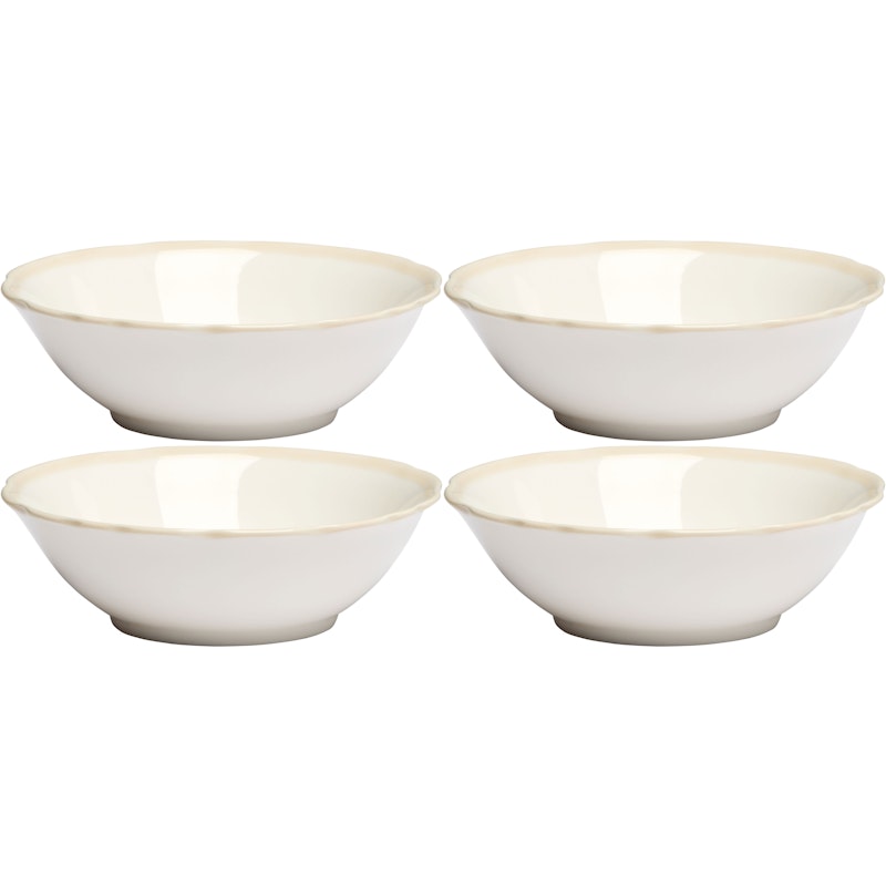 Fleur Schüssel 15 cm 4-er Set, Sand