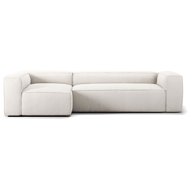 Grand 4-Sitzer-Sofa Liege Links, Steam White