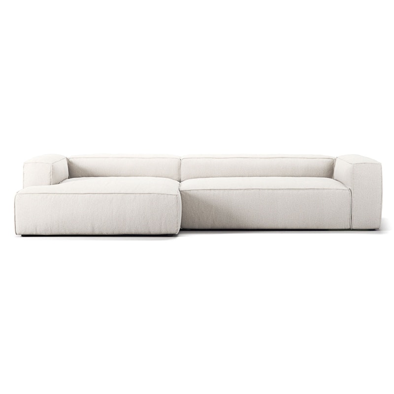 Grand 4-Sitzer-Sofa sonnenliege Links, Steam White