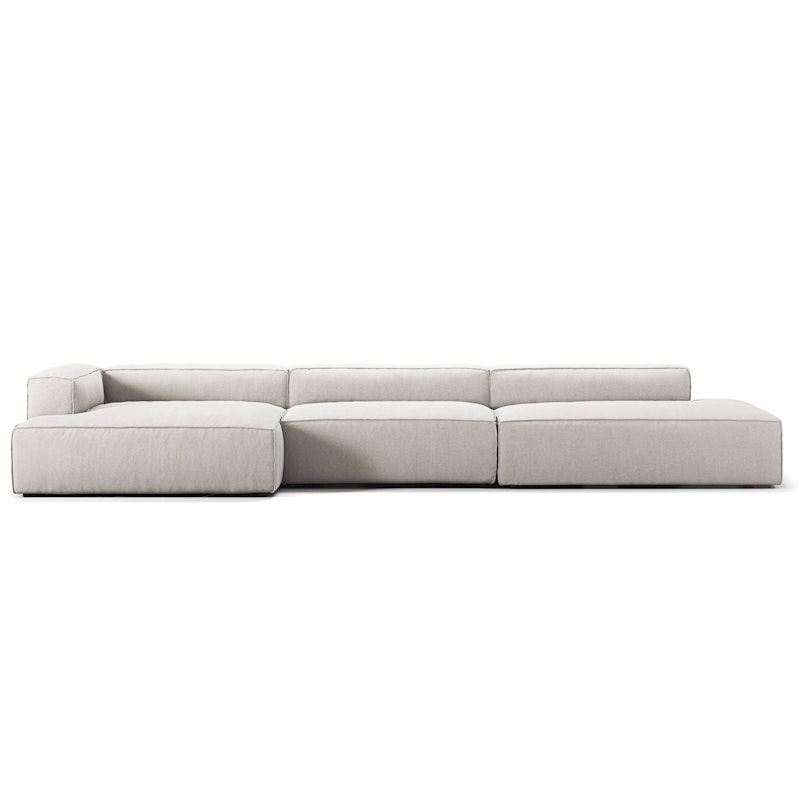 Grand 5-Sitzer-Sofa offener abschluss Rechts, Moon White