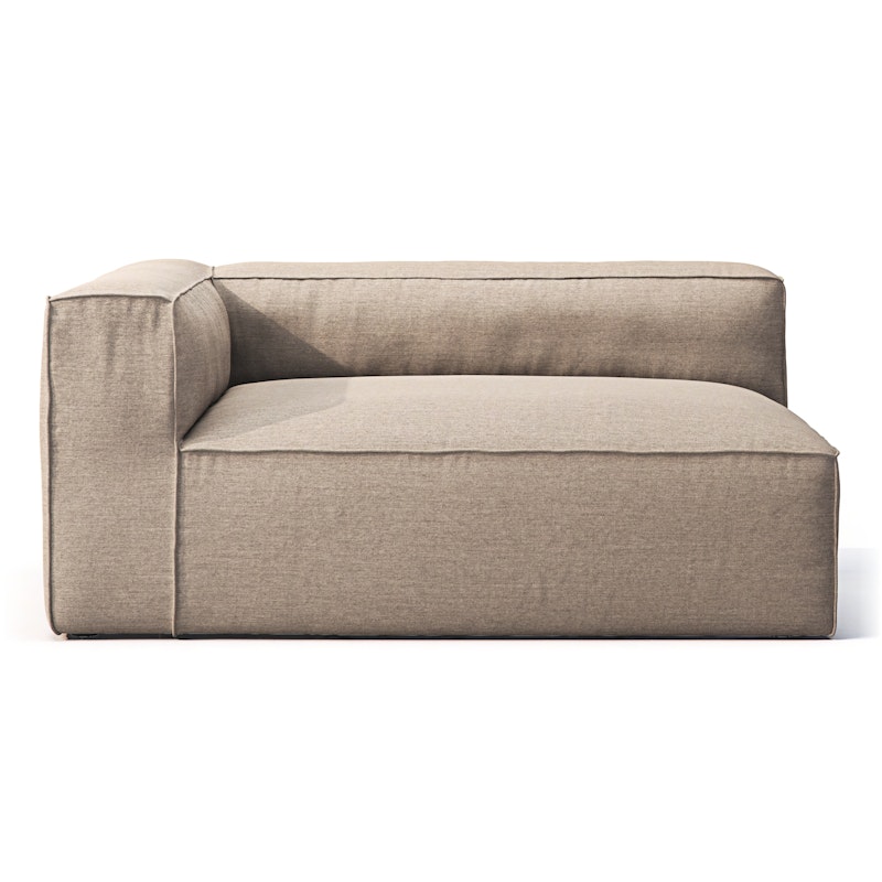 Grand Im Freien Nutzbar Modulsofa Links, Heather Grey