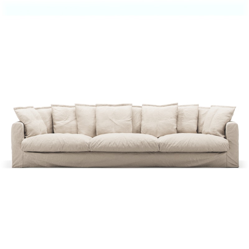 Le Grand Air 5-Sitzer-Sofa Baumwolle, Beige