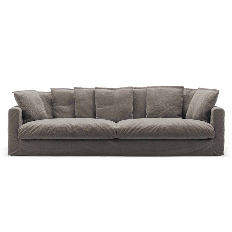 Le Grand Air 4-Sitzer-Sofa Leinen, Smokey Granite