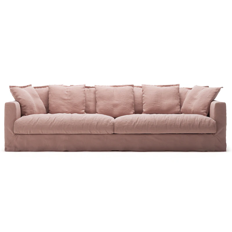 Le Grand Air 4-Sitzer-Sofa Leinen, Tender Blush