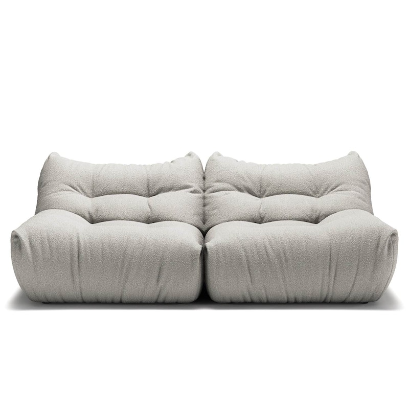 MONO 2-Sitzer-Sofa, Steam White