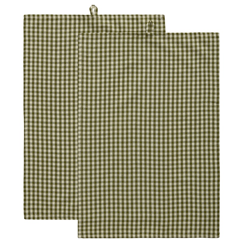 Oliva Geschirrtuch 50x70 cm 2-er Set, Olive