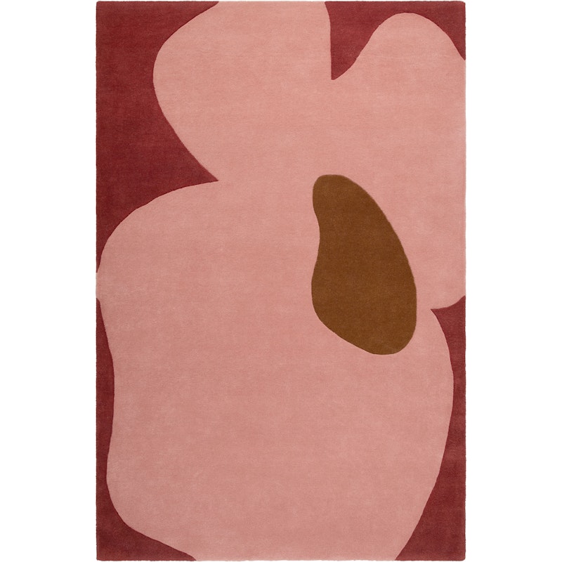 Poppy Wollteppich 300x400 cm, Rot