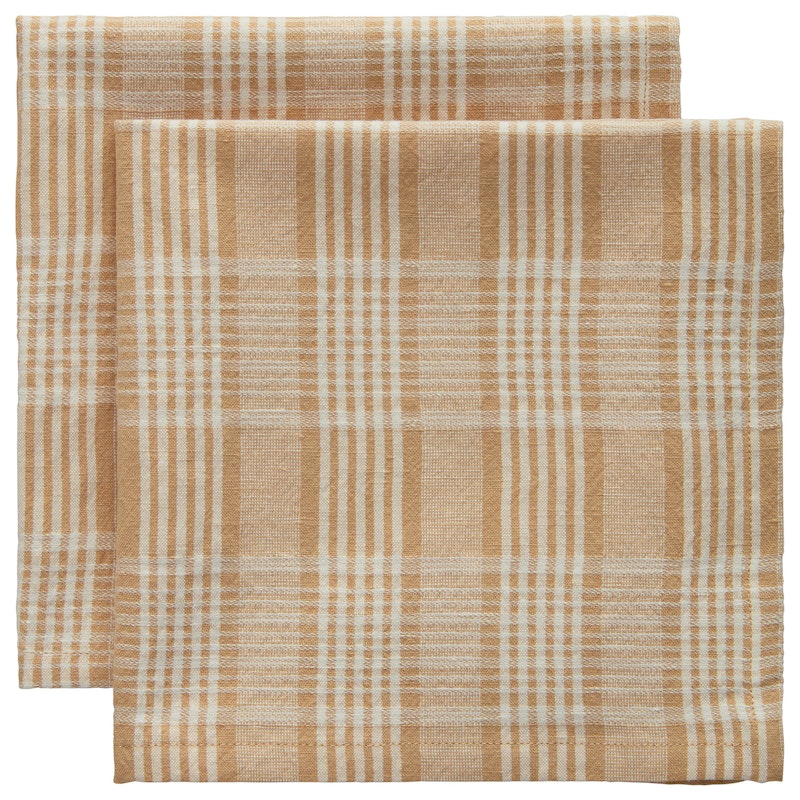 Rita Serviette 45x45 cm 2-er Set, Beige