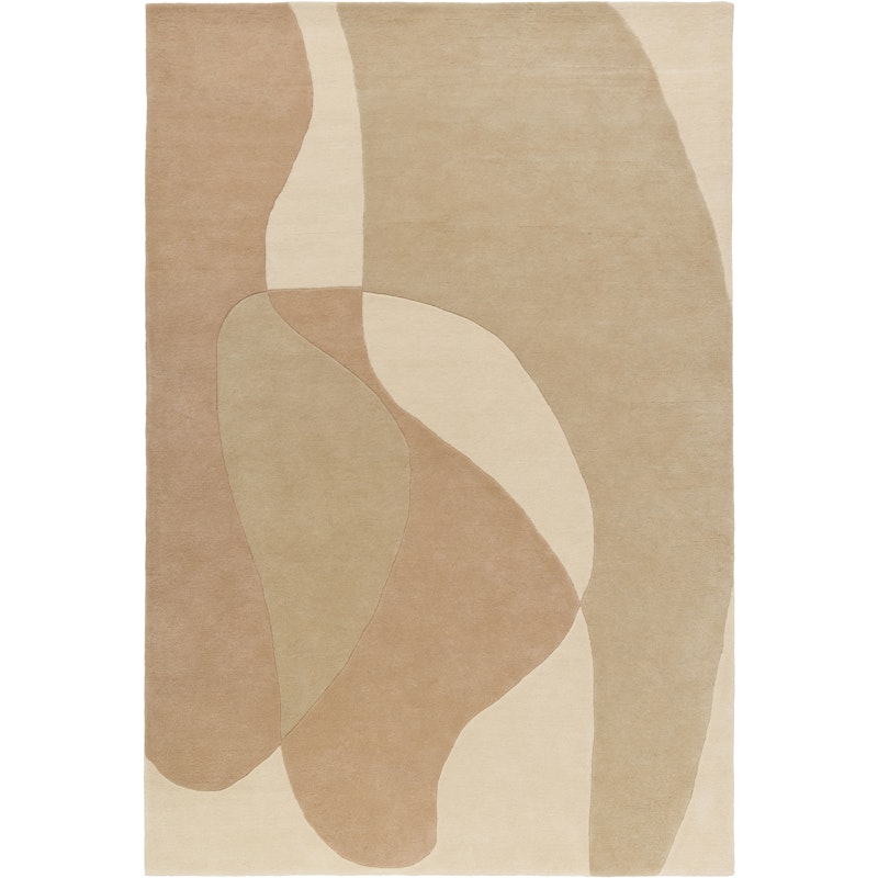 Tulip Wollteppich 180x270 cm, Beige