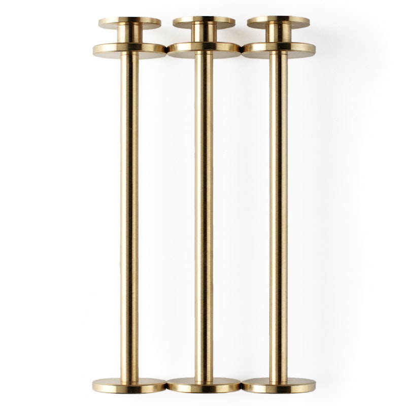 Vogue Beine 3-er Set, Messing