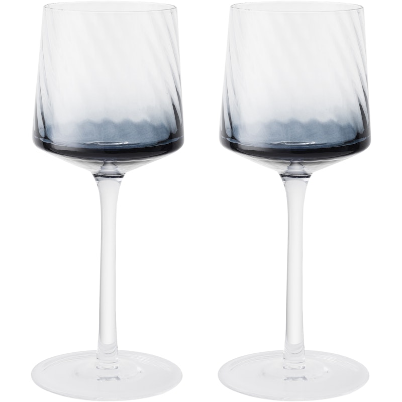 Modern Deco Weinglas 2-er Set, 33 cl