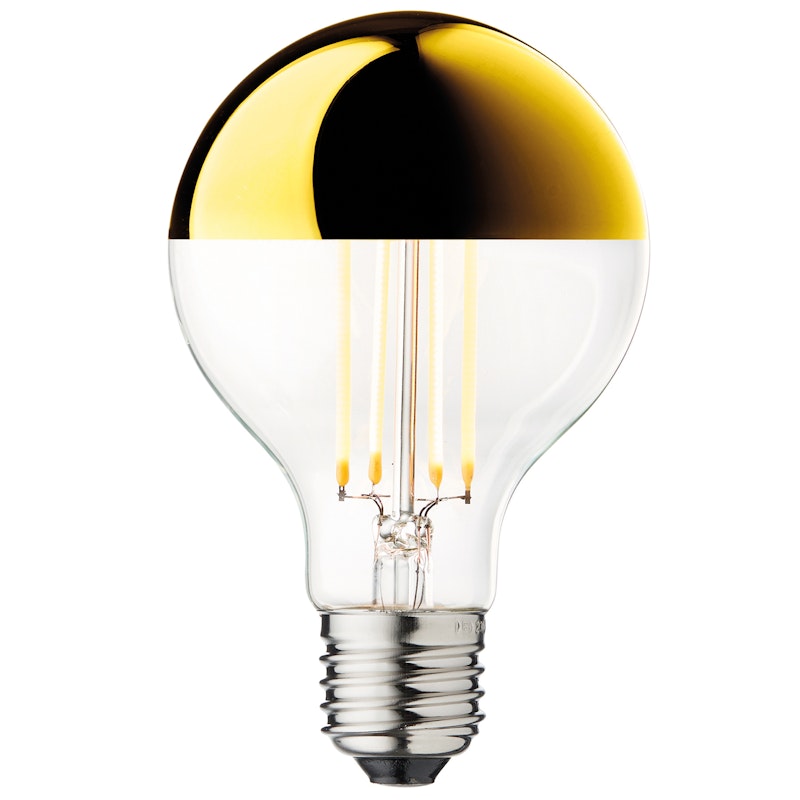 Globe Led-Lichtquelle 5W Ø8 cm, Gold