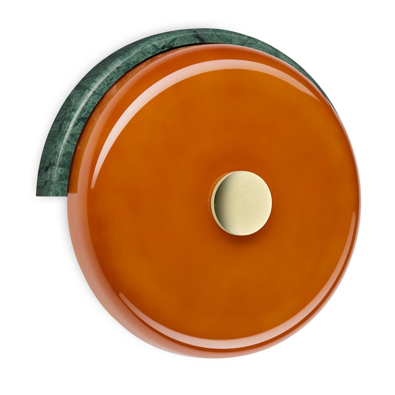 Trip Wandleuchte, Marmor Moss / Amber