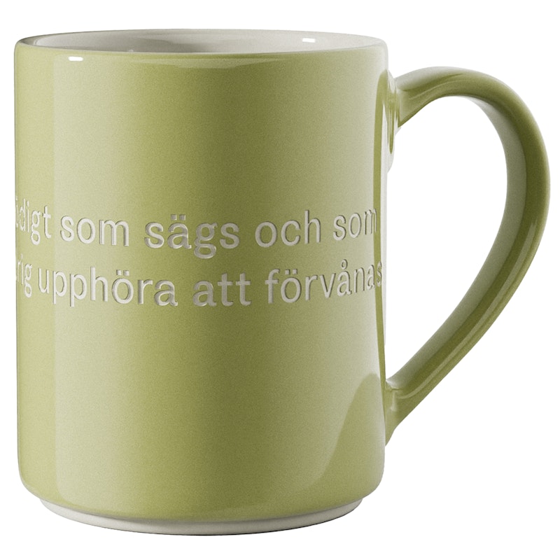 Astrid Lindgren Tasse, Voj voj så mycket onödigt som sägs