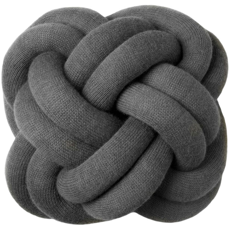 Knot Kissen, Grau