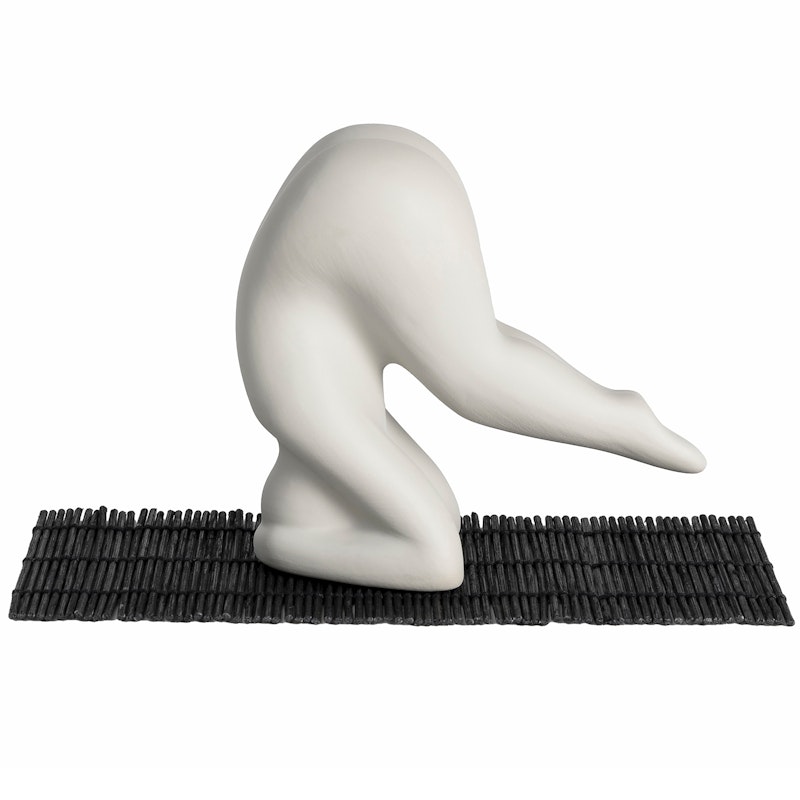 Yoga Skulptur no 1, Hellgrau