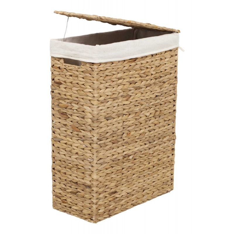 Water Hyacinth Fishbone Laundry Basket