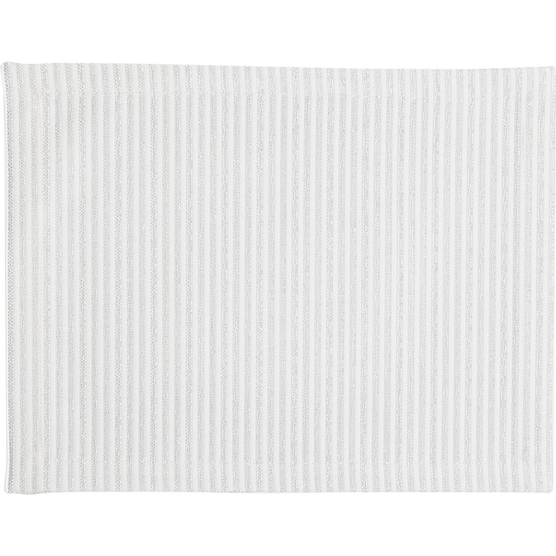 Narrow Stripe Tischset 35x45 cm, Weiß