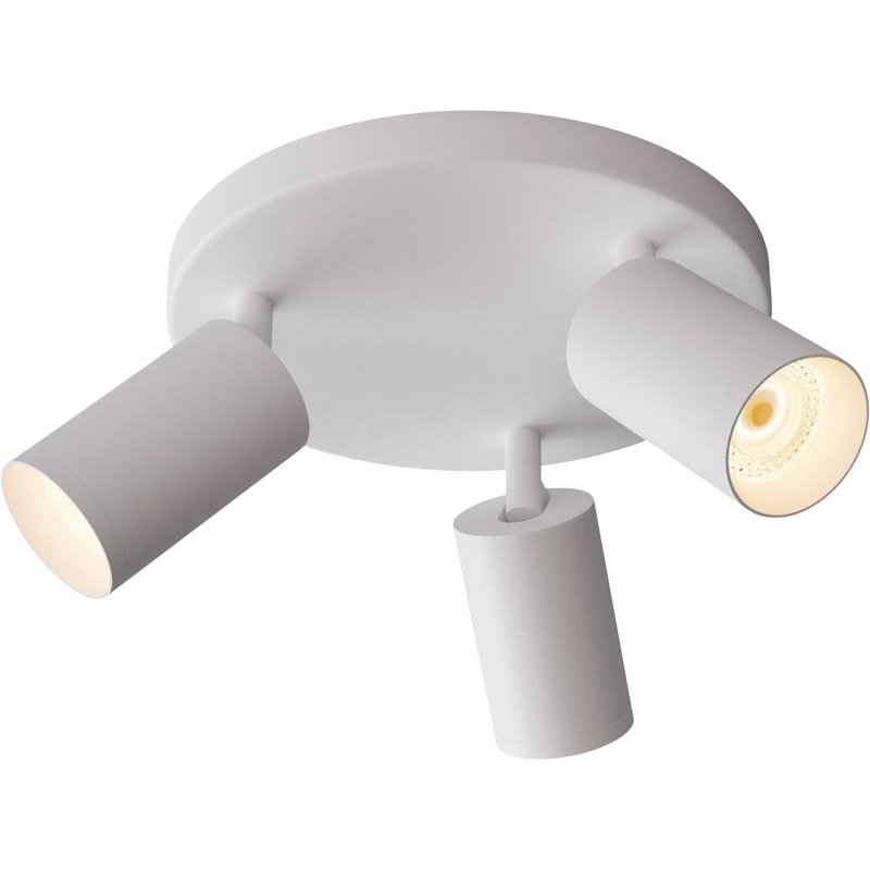 Canspot 57 Triple Round Rampenlicht, Weiß