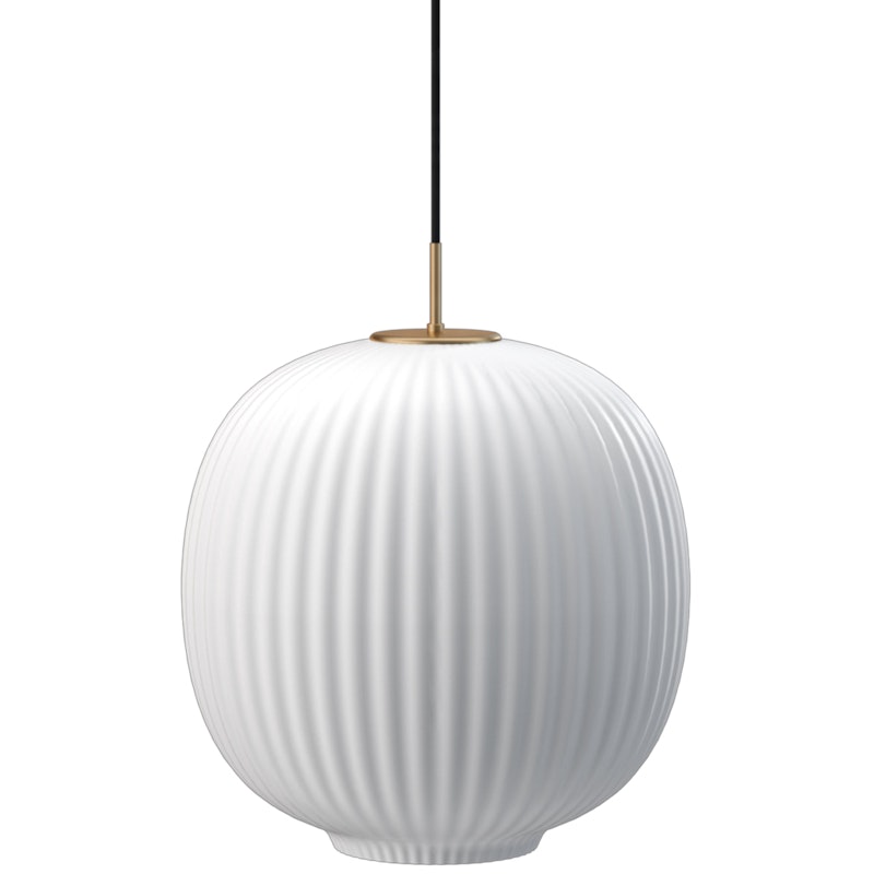 Vibra Hängelampe 35 cm, Opalweiß