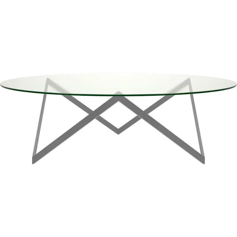 Sirius Kaffeetisch Ø120x38 cm, Silver Grey