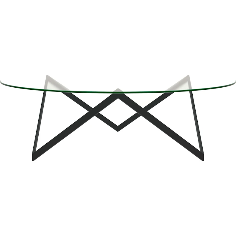 Sirius Kaffeetisch Ø120x38 cm, Schwarz