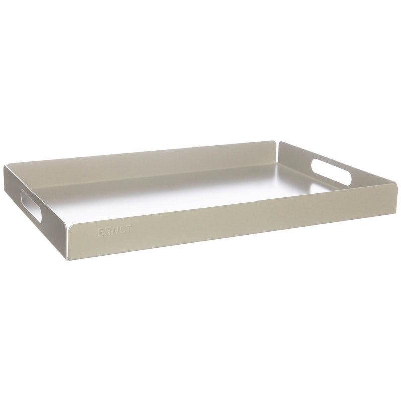 Servierplatte 30x45 cm, Taupe, Creamy White