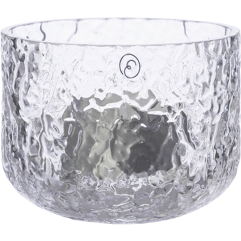 Kerzenhalter Mit Gemustertem Glas 6 cm