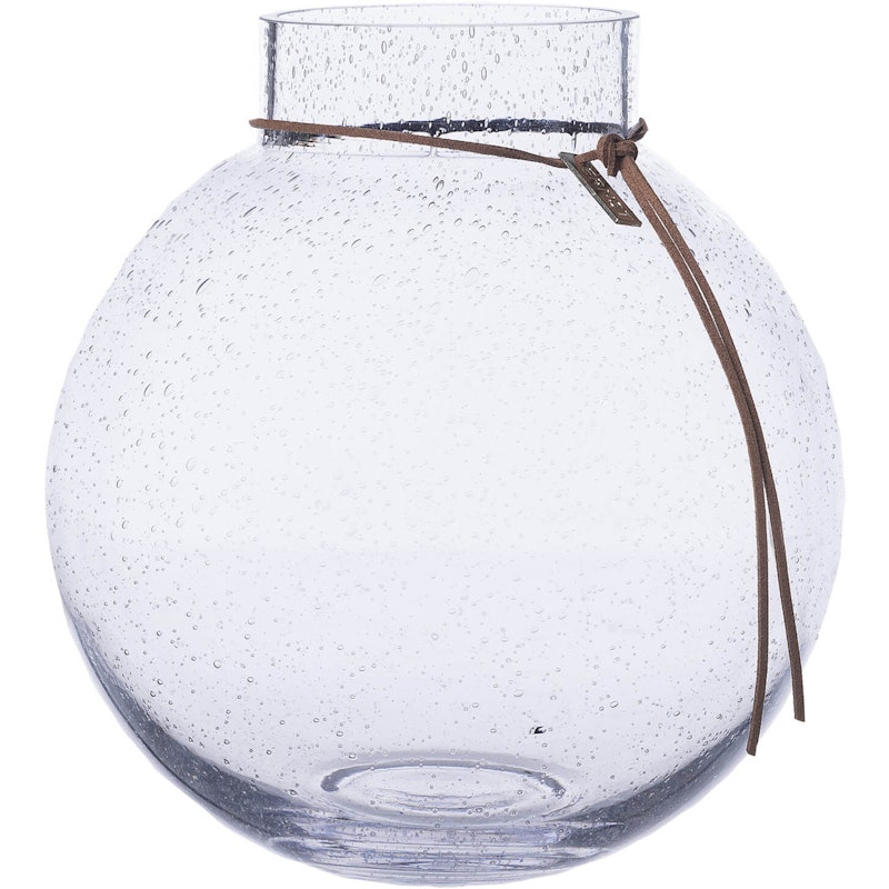 Bubble Glasvase H:22 cm