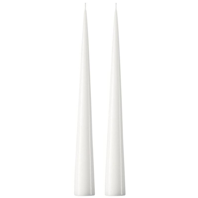 Kerzen 37 cm 2-er Set, Pure White