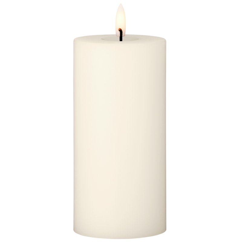 Led Pillar Candle 15 cm, Ivory