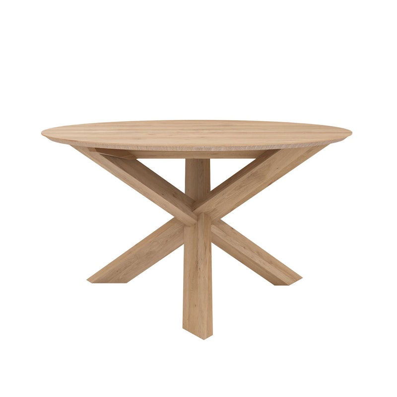 Circle dining table Ø 136, Oak