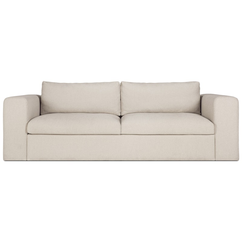 Mellow 3-Sitzer-Sofa, Altweiß