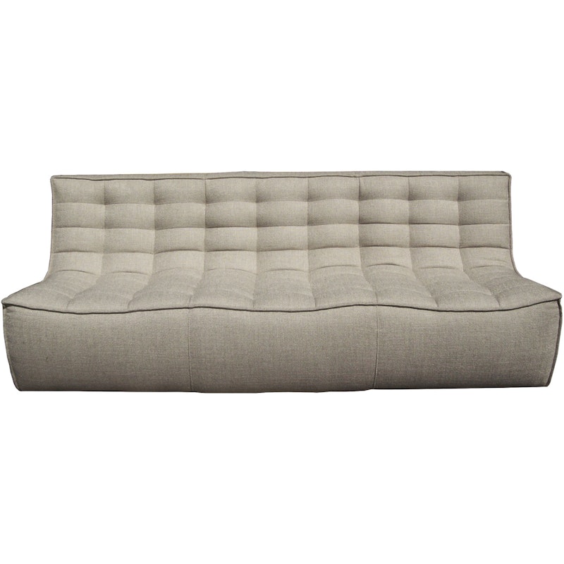 N701 Sofa, Beige 3-Sitzer