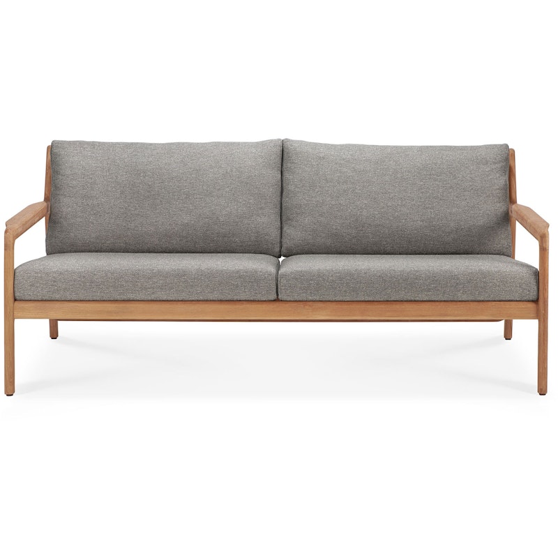 Teak Jack Sofa Outdoor Mocha, 2-Sitzer