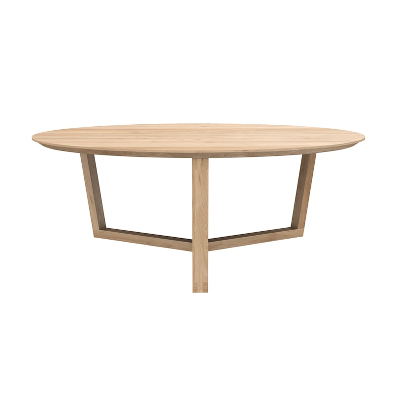 Tripod coffee table, Oak